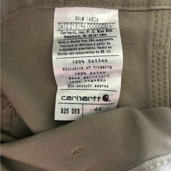 NWT Washed Duck Work Short - Picture 5 of 6